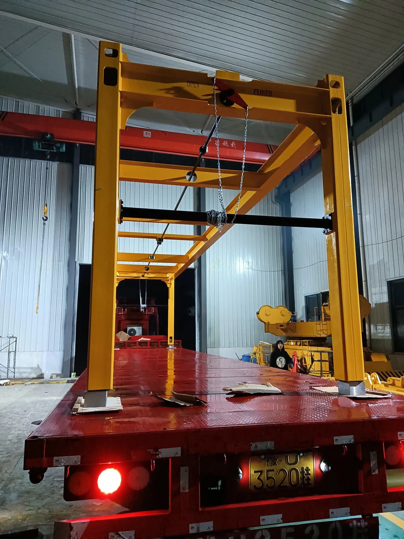 40ft Manual Overheight Frame