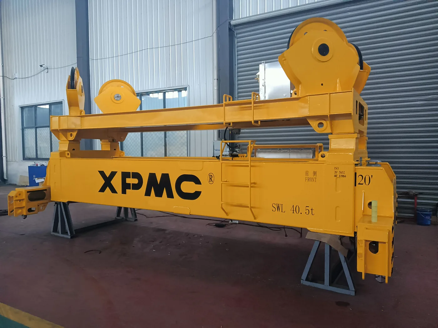 Angled Pulley Headblock with Electric Telescopic Spreader