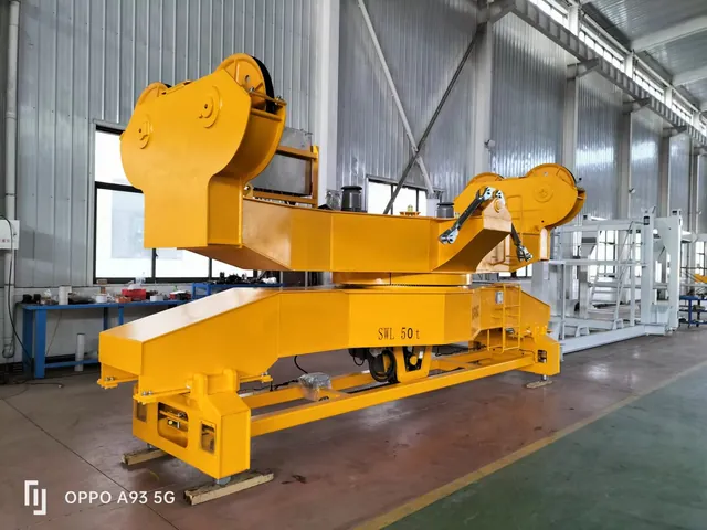 Electric Rotary Traversing Pulley Headblock view 2