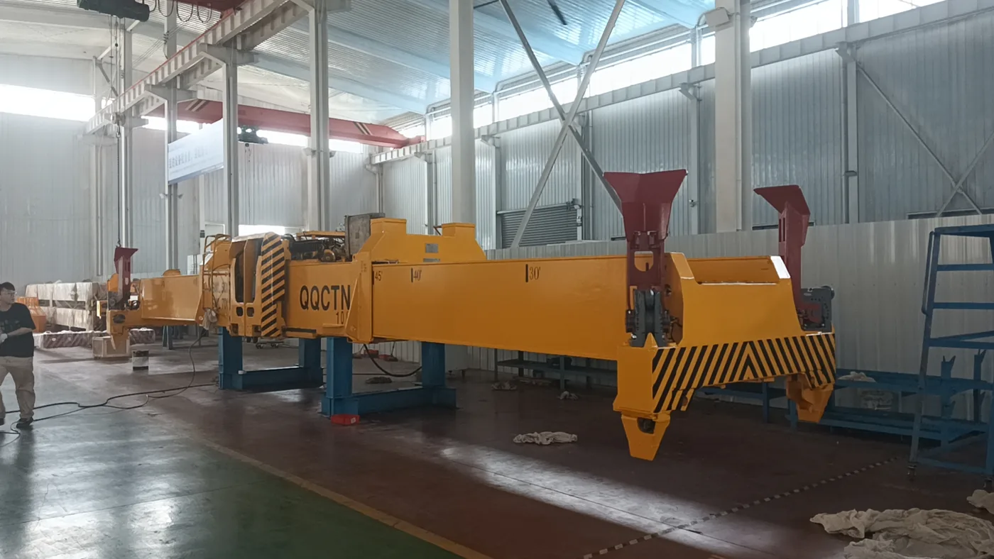 Hydraulic Twin-Lift Turnover Spreader