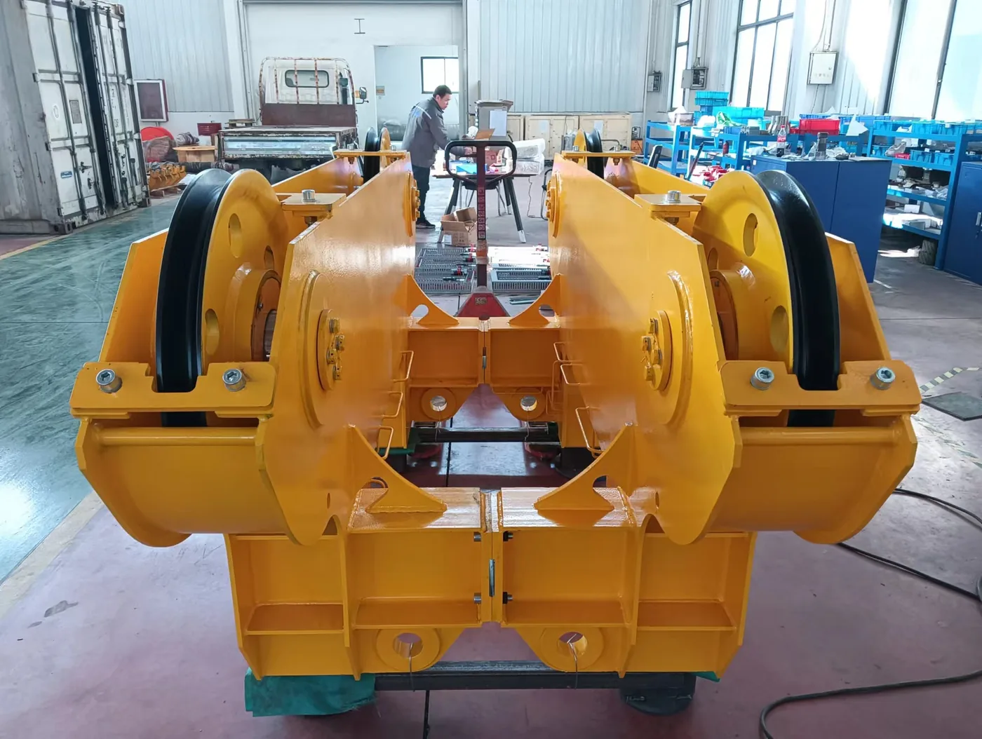 Pin-Type Pulley Headblock