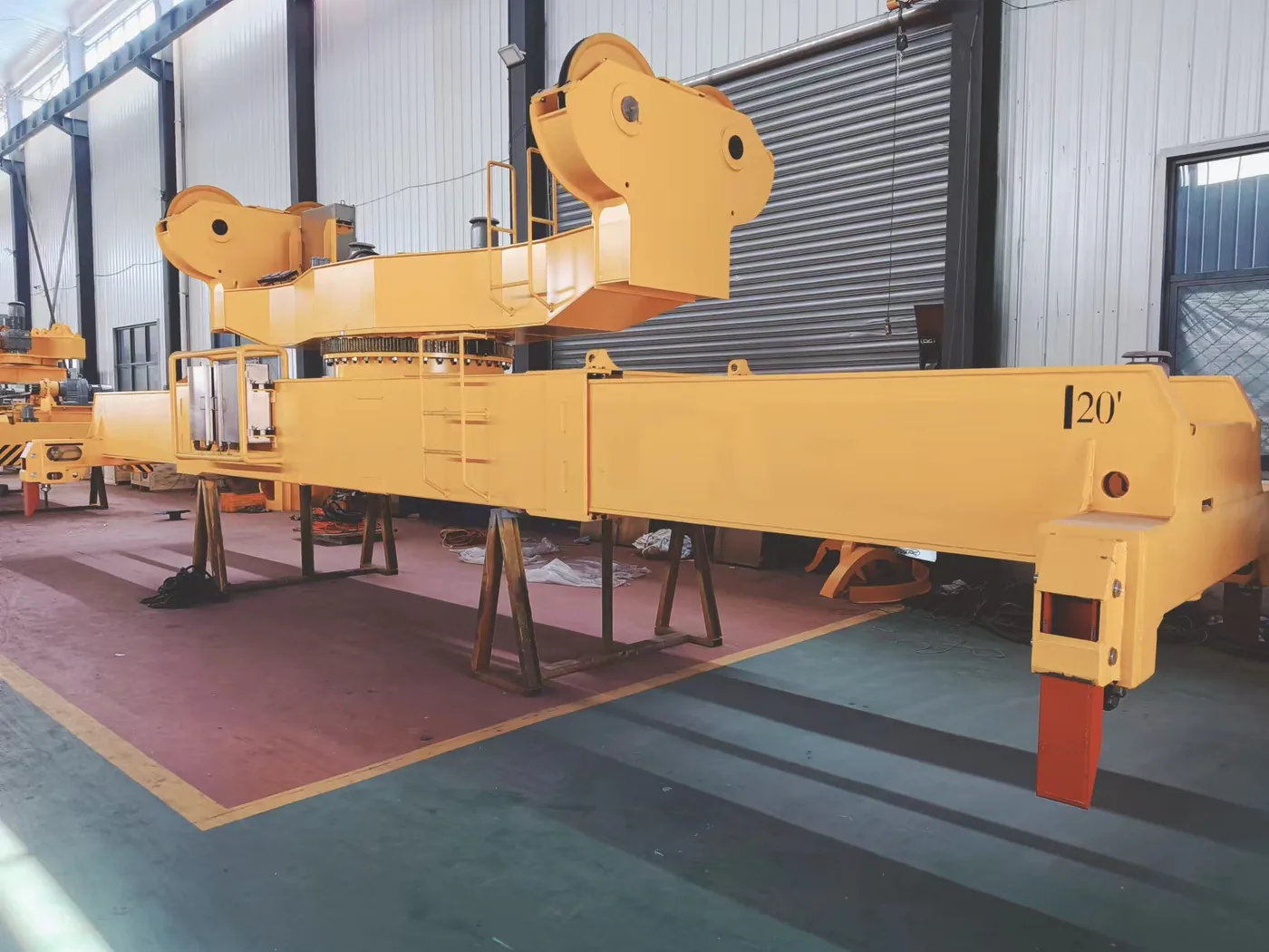 Pulley Electric Telescopic Rotary Spreader