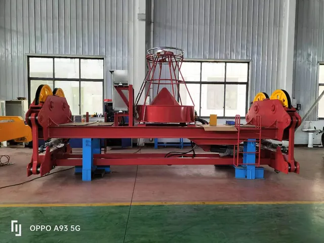 Pulley-Type Hydraulic Traversing and Deflecting Headblock