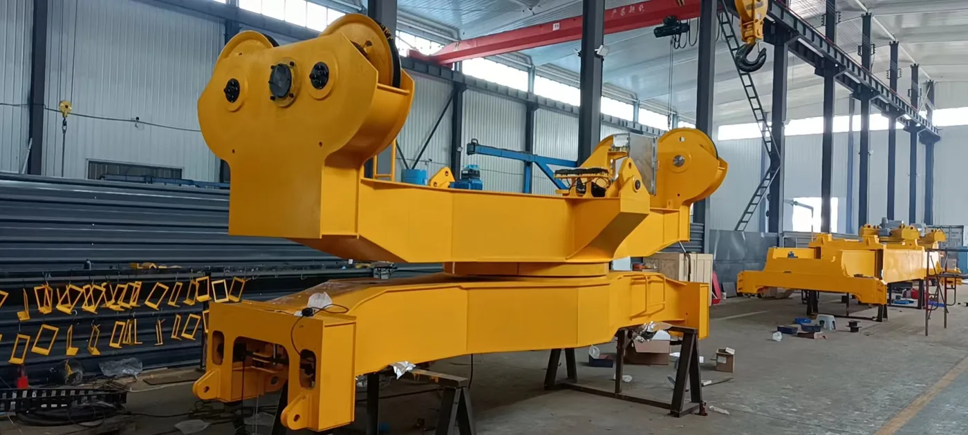 Pulley Rotary Headblock with Electric Telescopic Spreader