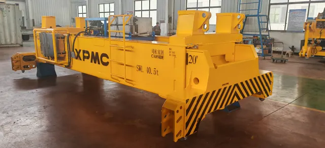 Twistlock Plate Hydraulic Telescopic Spreader